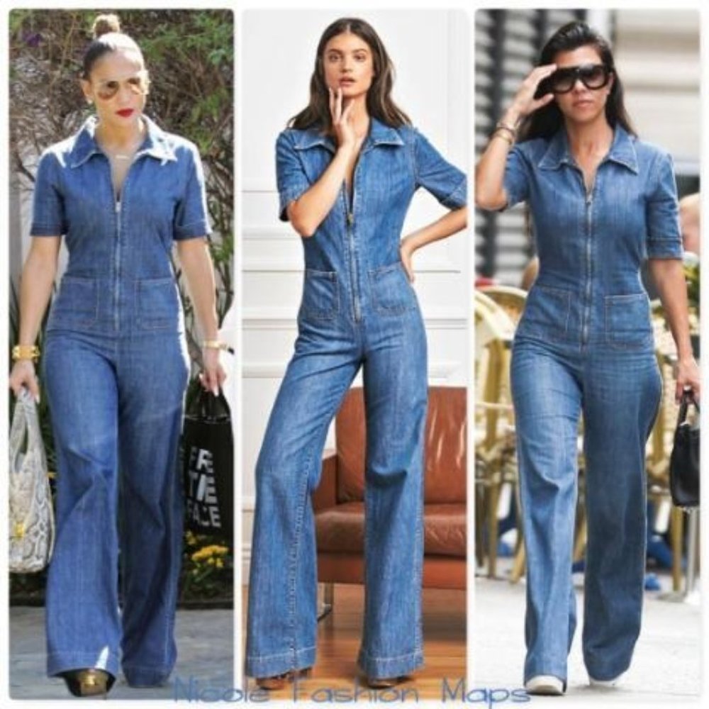 Majorelle Julie Denim Jumpsuit XS